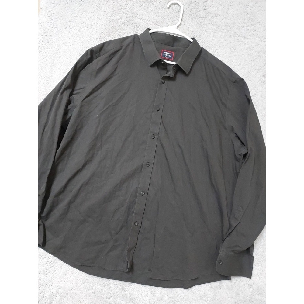 Untuckit Shirt Mens 3XL Black Stone Long Sleeve Preppy Faded Casual Cotton
